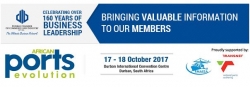 Durban Chamber - African Ports Evolution: 17-18 October