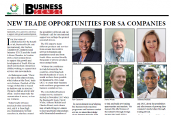 BusinessFit, DCCI, and SACC Join Forces To Support SME Growth And Development - New Trade Opportunities For SA Companies