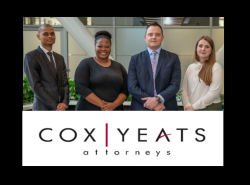 Cox Yeats appoints a further four new professionals to their Johannesburg office