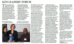 DRG - KZN Leaders Forum