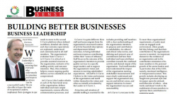 David White - Building better business: Business leadership