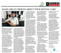Dr Fareed Amod - Make Great Choices About Your Dental Care