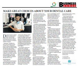Dr Fareed Amod - Make Great Choices About Your Dental Care