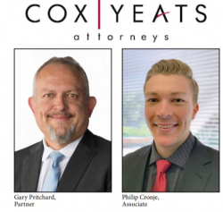 Cox Yeats Opens Johannesburg Office - Headed Up By Gary Pritchard