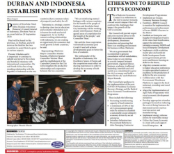Khaya Sengani - Durban and Indonesia establish new relations