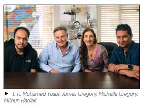 Mohamed Yusuf, James Gregory, Michelle Gregory, Mithun Harilall