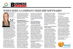 Roslyn Argall - When Does A Company Need ERP Software
