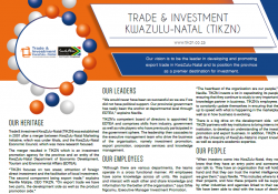 Trade & Investment KwaZulu-Natal (TIKZN)