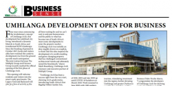 Umhlanga development open for business