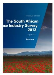 KPMG - 2013 South African Insurance Survey